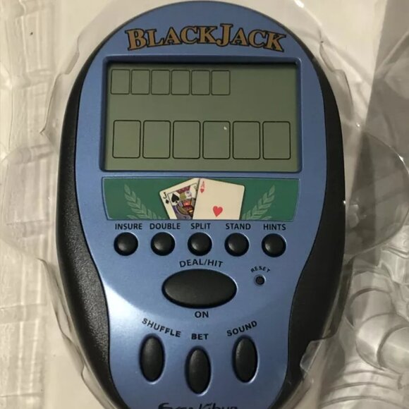 Electronic Black Jack Handheld Game, Excalibur Electronics, Manual, Clean - Picture 5 of 7